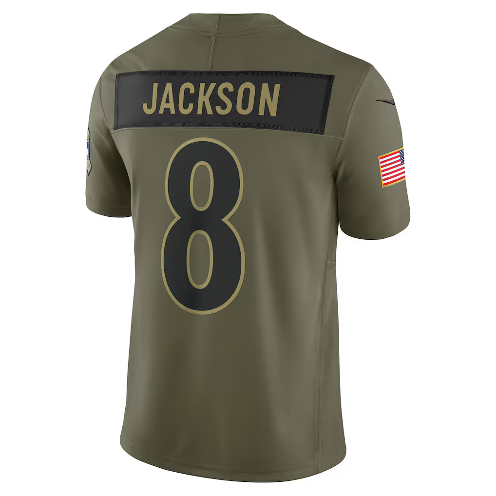 Camisa NFL Baltimore Ravens Vapor F.U.S.E. Limited Jersey Salute To Service 2025