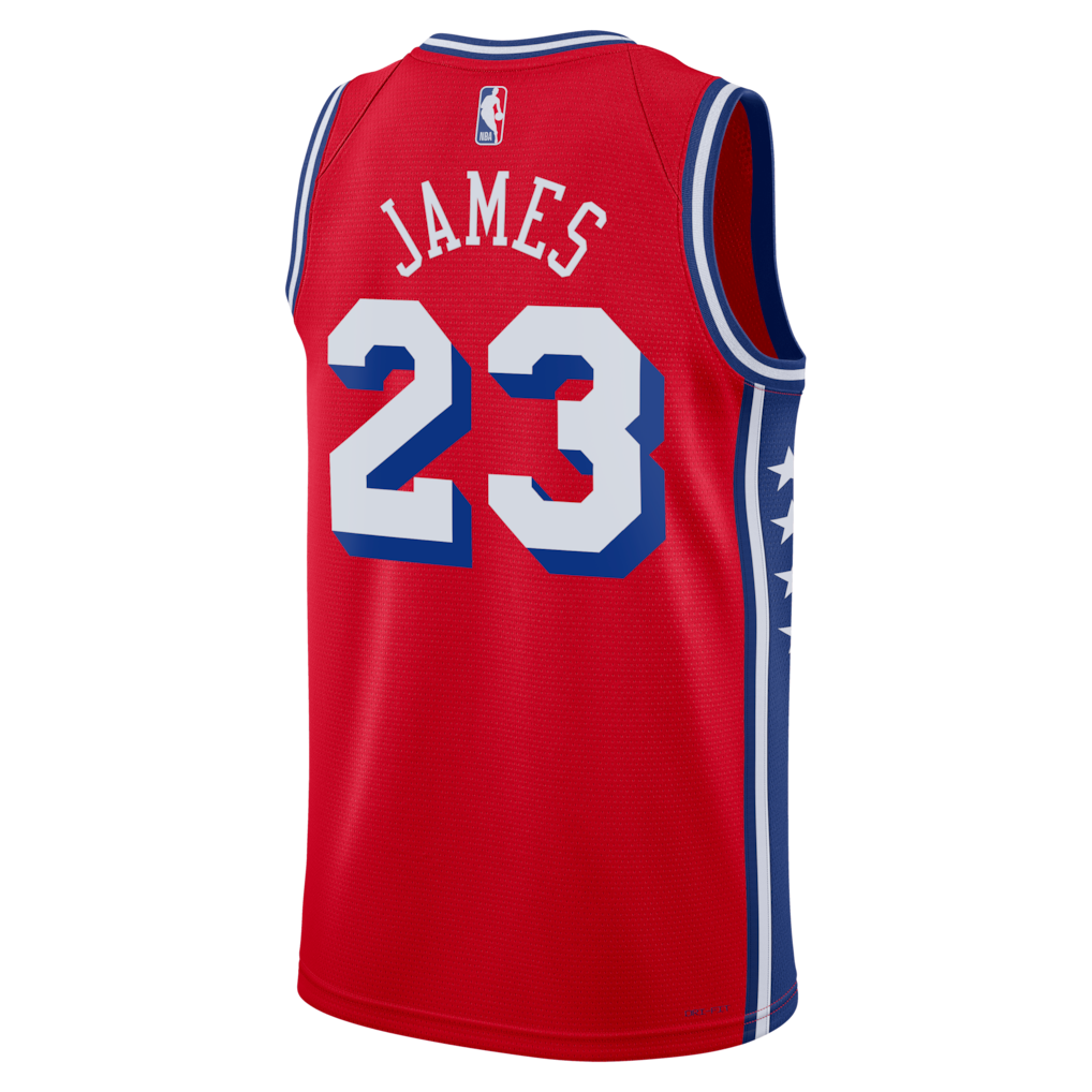 Camisa NBA Philadelphia 76ers Statement Edition LeBron James