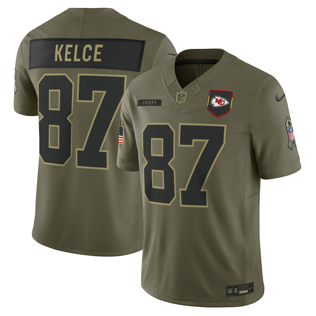 Camisa NFL Kansas City Chiefs Vapor F.U.S.E. Limited Jersey Salute To Service 2025