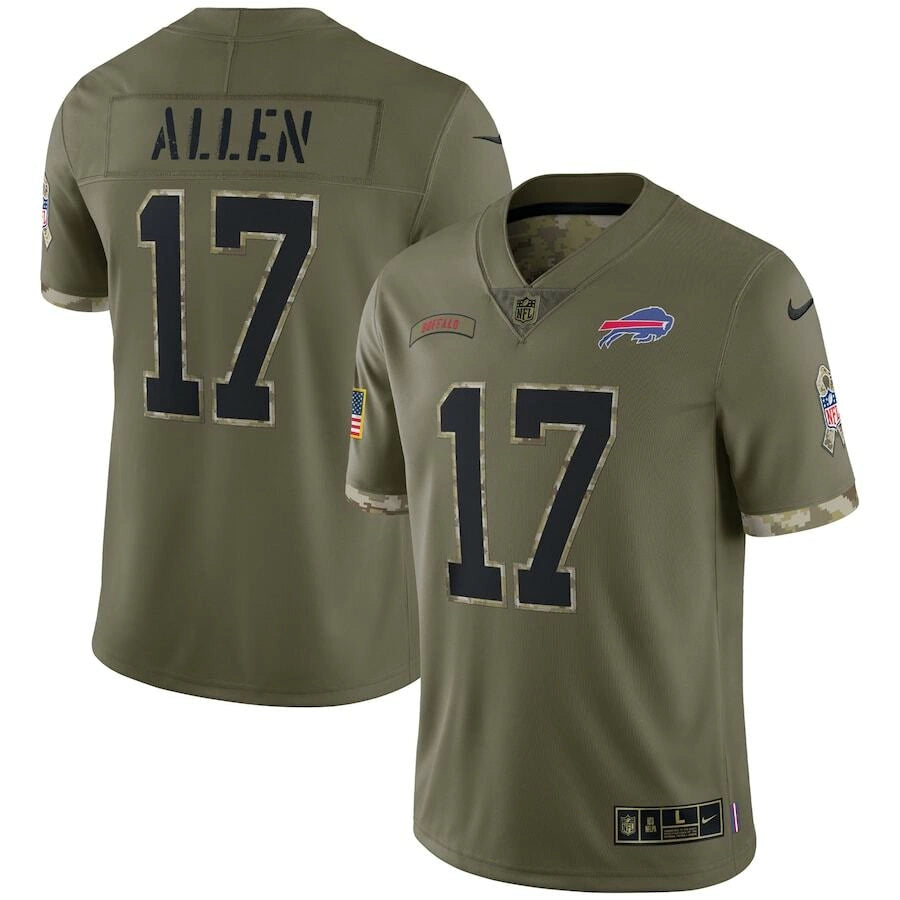 Camisa NFL Buffalo Bills Vapor Limited Jersey Salute To Service 2022