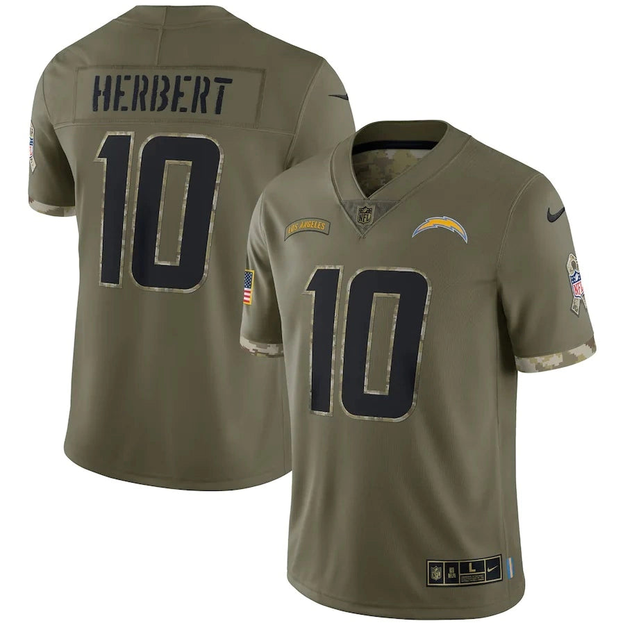 Camisa NFL Los Angeles Chargers Vapor Limited Jersey Salute To Service 2022