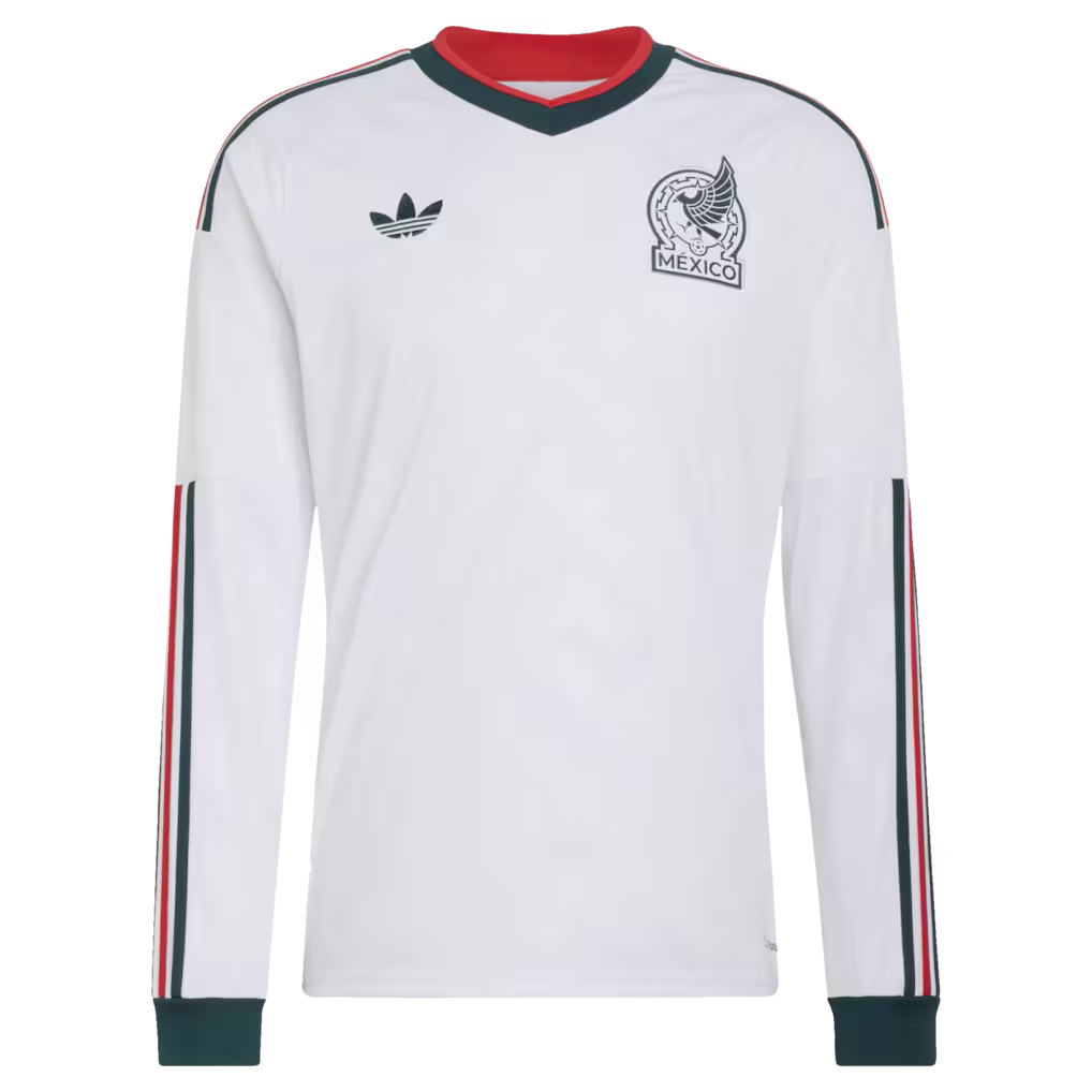 Jersey Seleção México 2026 Manga Longa - Branca