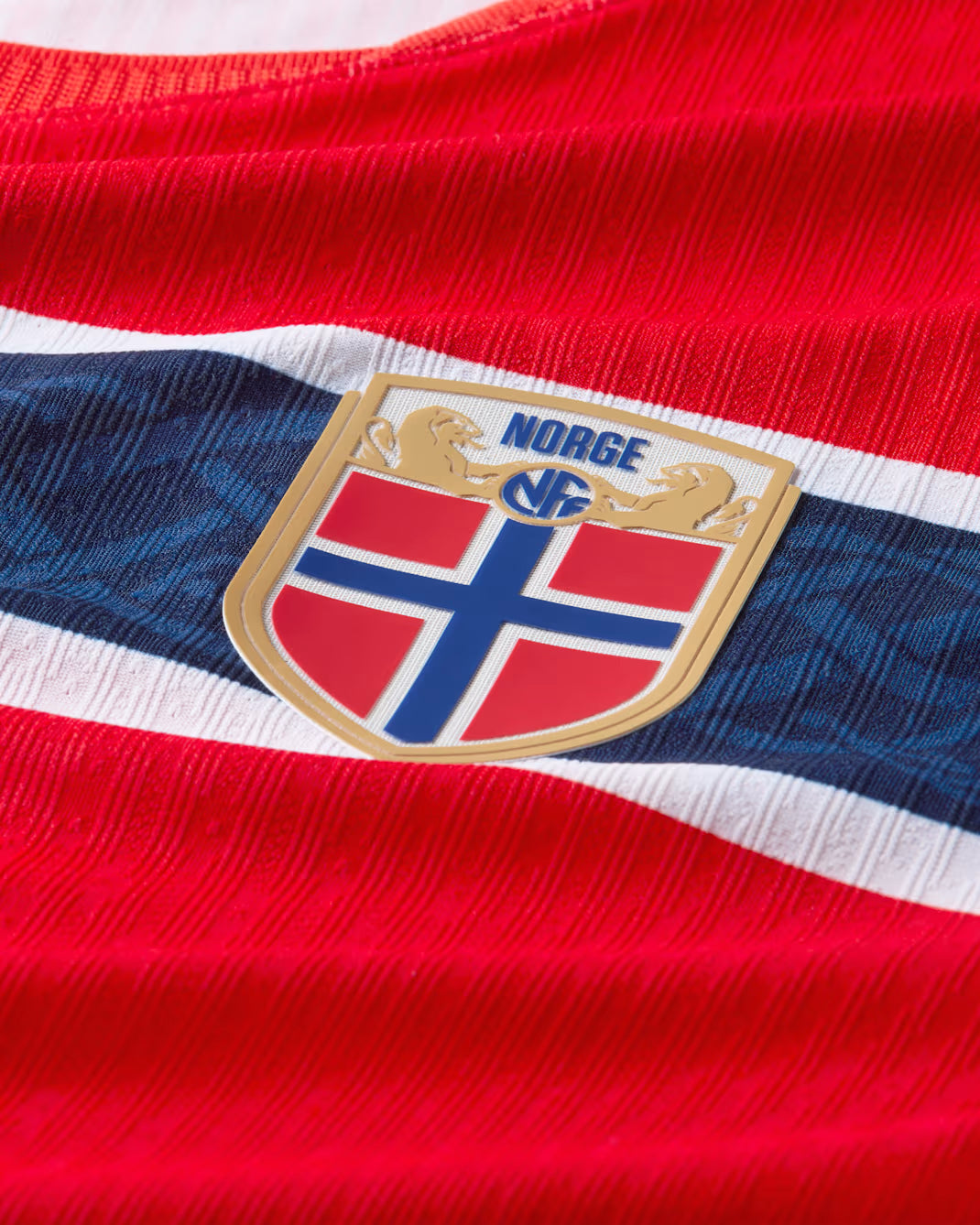 Jersey Seleção Noruega 2026 Jogador Masculina - Vermelha