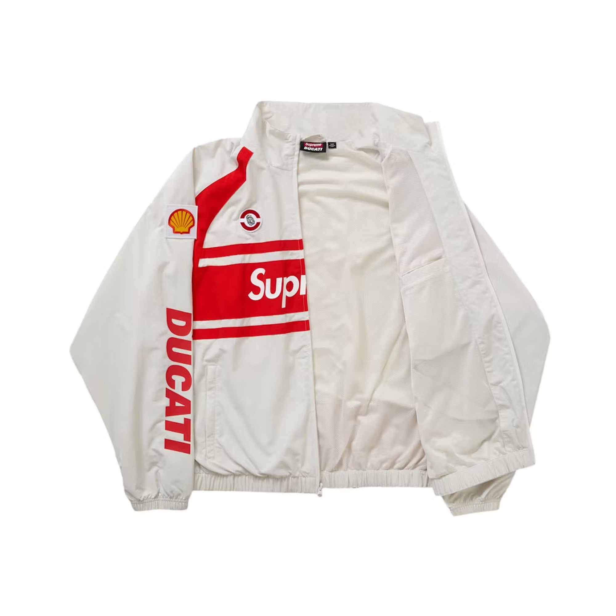 supreme ducati tracksuit light grey 1
