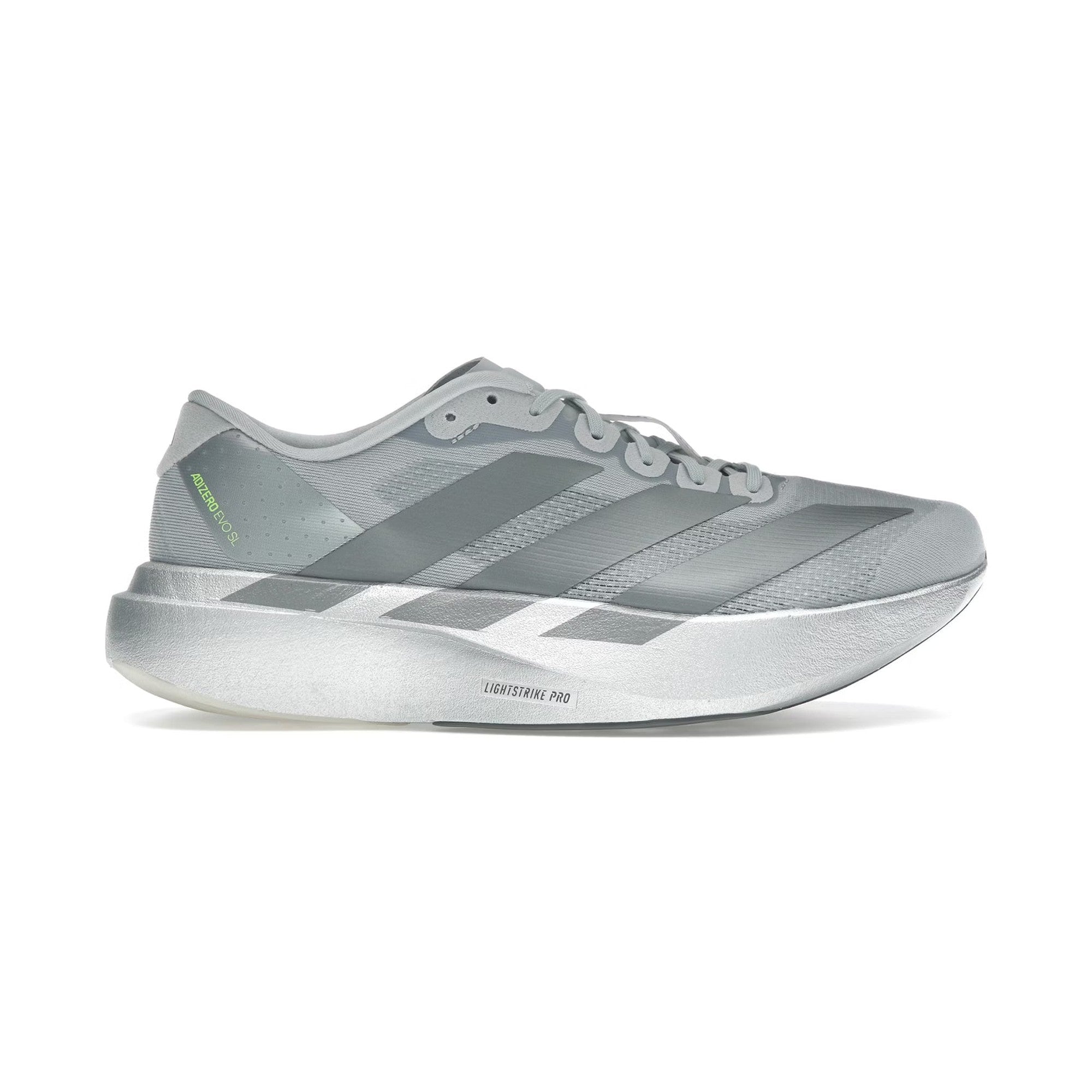 tenis adizero evo sl silver metallic