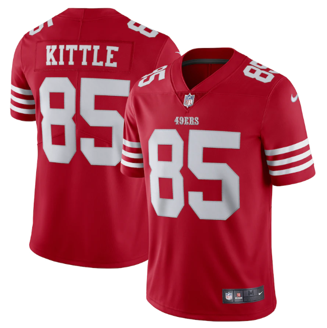 Camisa NFL San Francisco 49ers Vapor Limited Jersey Vermelha