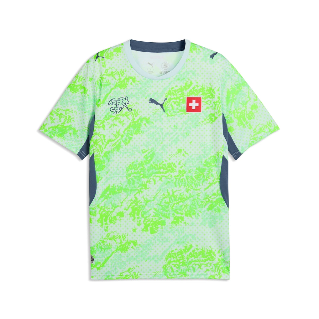 Jersey Seleção Suiça 2026 Torcedor Masculina - Verde
