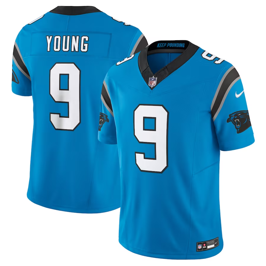Camisa NFL Carolina Panthers Vapor F.U.S.E. Limited Jersey Azul
