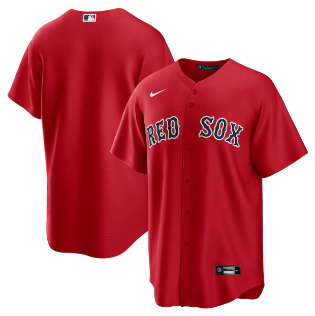 Camisa MLB Boston Red Sox Jersey Vermelha Torcedor