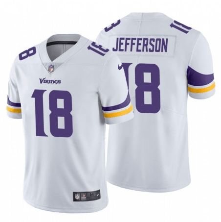 Camisa NFL Minnesota Vikings Vapor Limited Jersey Branca