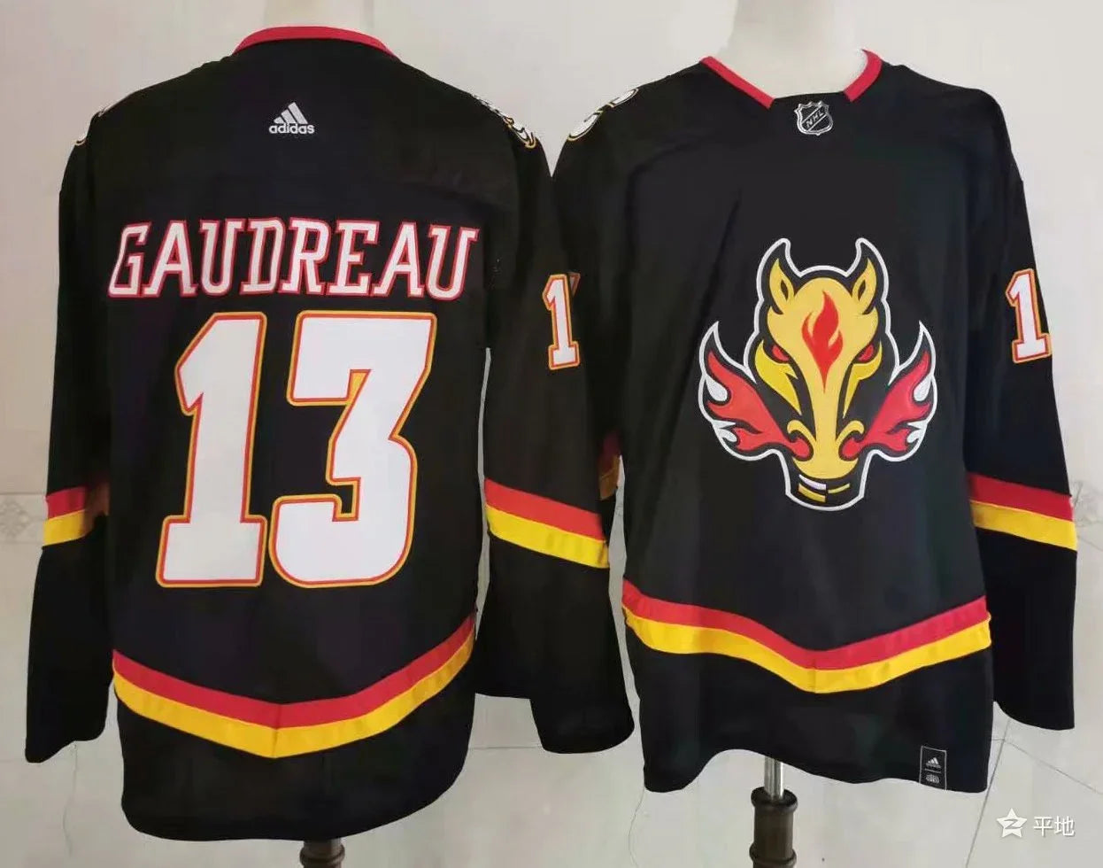 Jersey Calgary Flames Preta - OGJERSEYSHOP