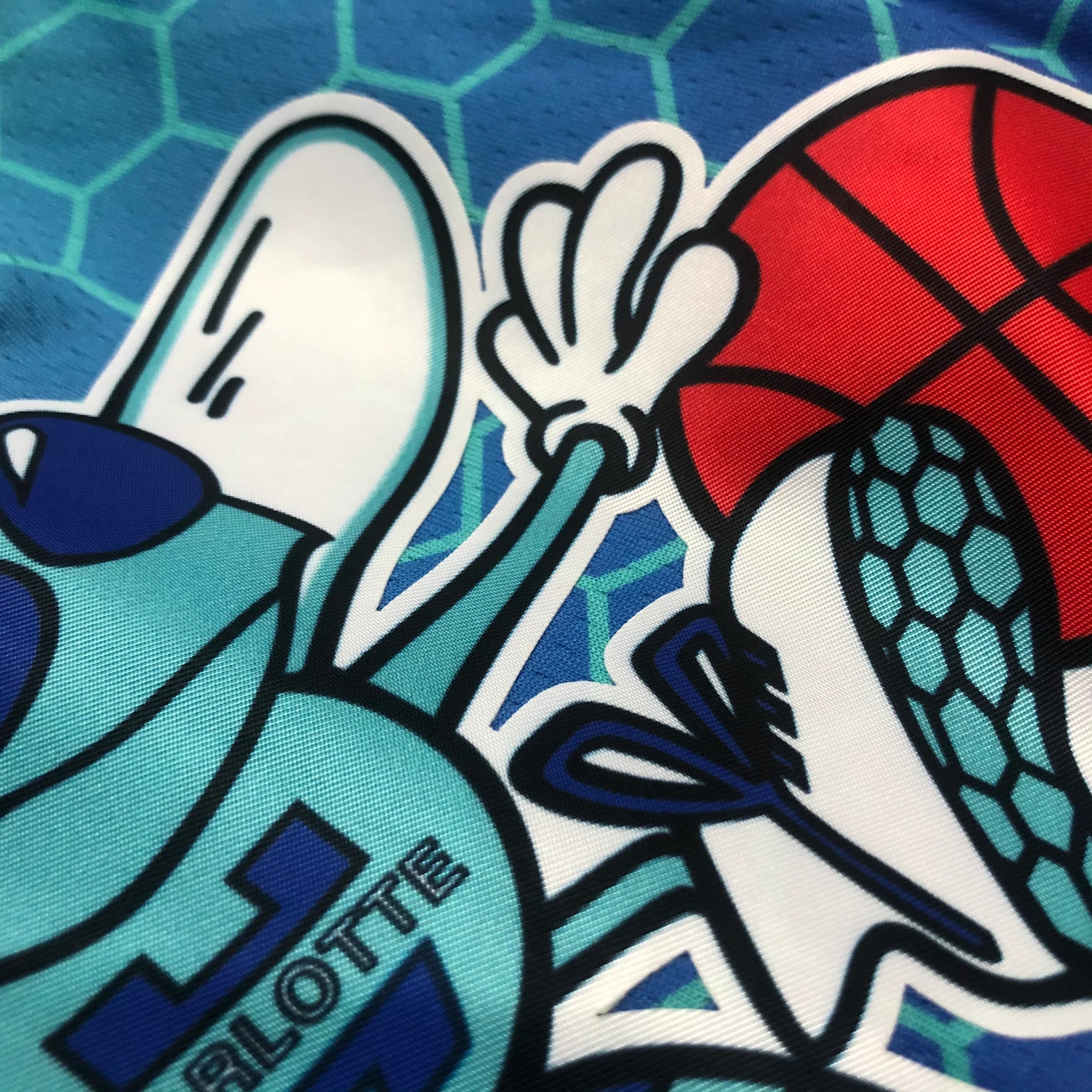 Short Charlotte Hornets City Edition Diamante 75th - OGJERSEYSHOP