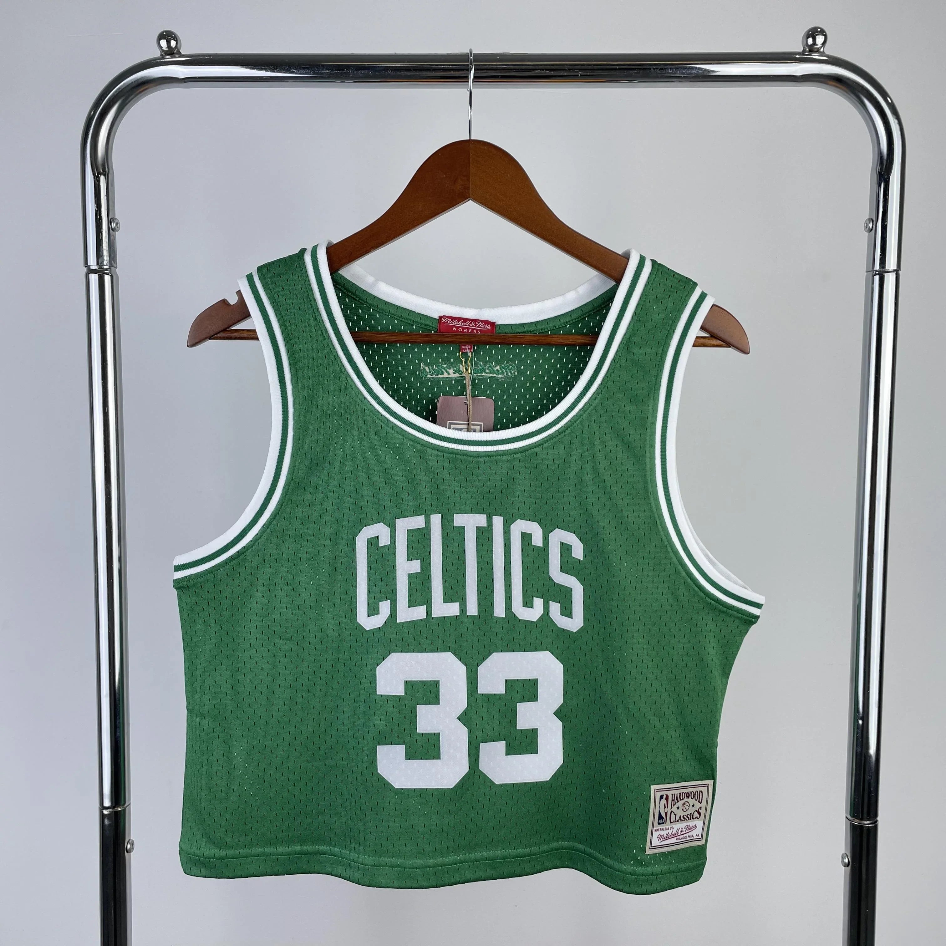 Regata Cropped Larry Bird Boston Celtics Mitchell & Ness Hardwood Classics - OGJERSEYSHOP