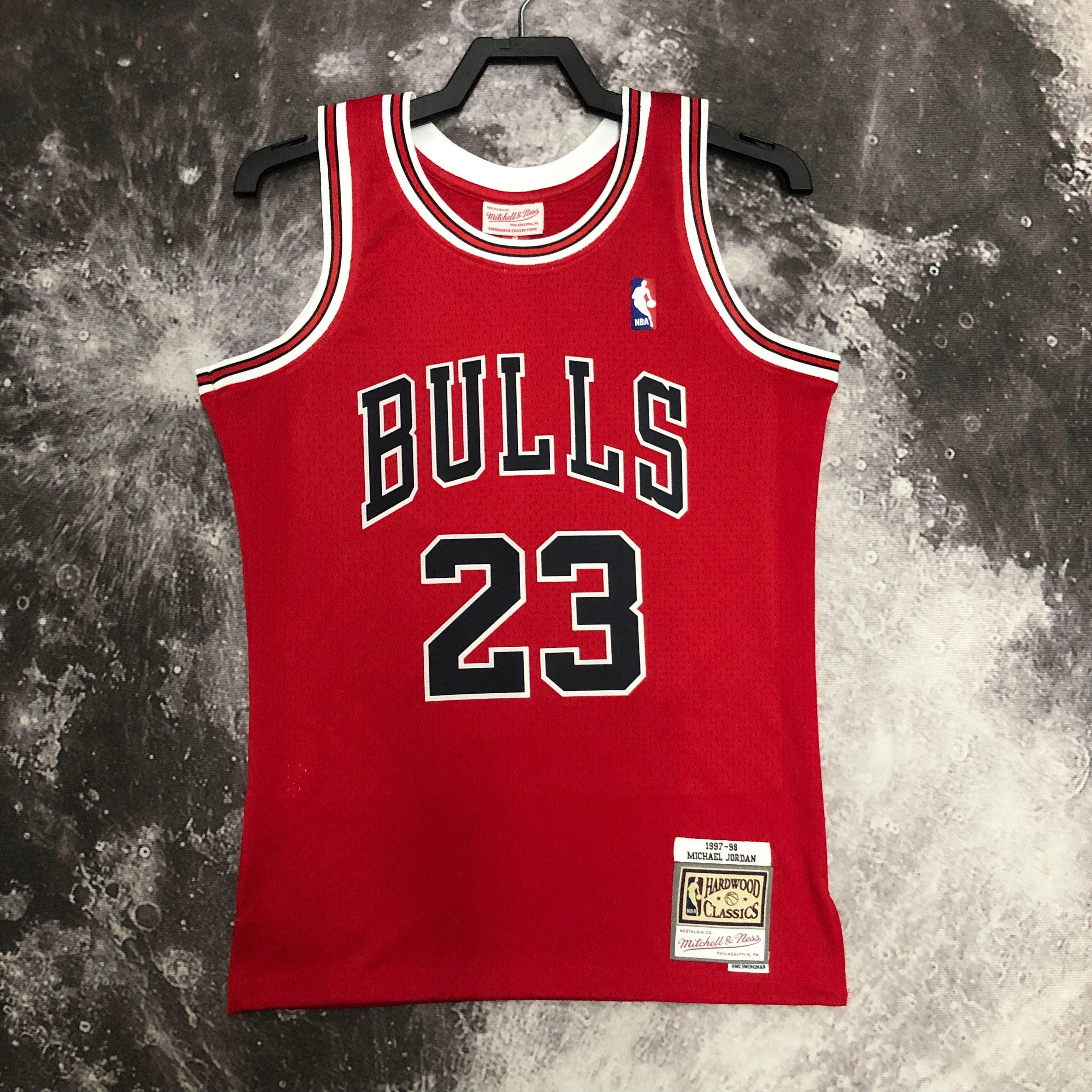 Regata Swingman Chicago Bulls Mitchell & Ness Hardwood Classics 1997/98 Vermelha - OGJERSEYSHOP