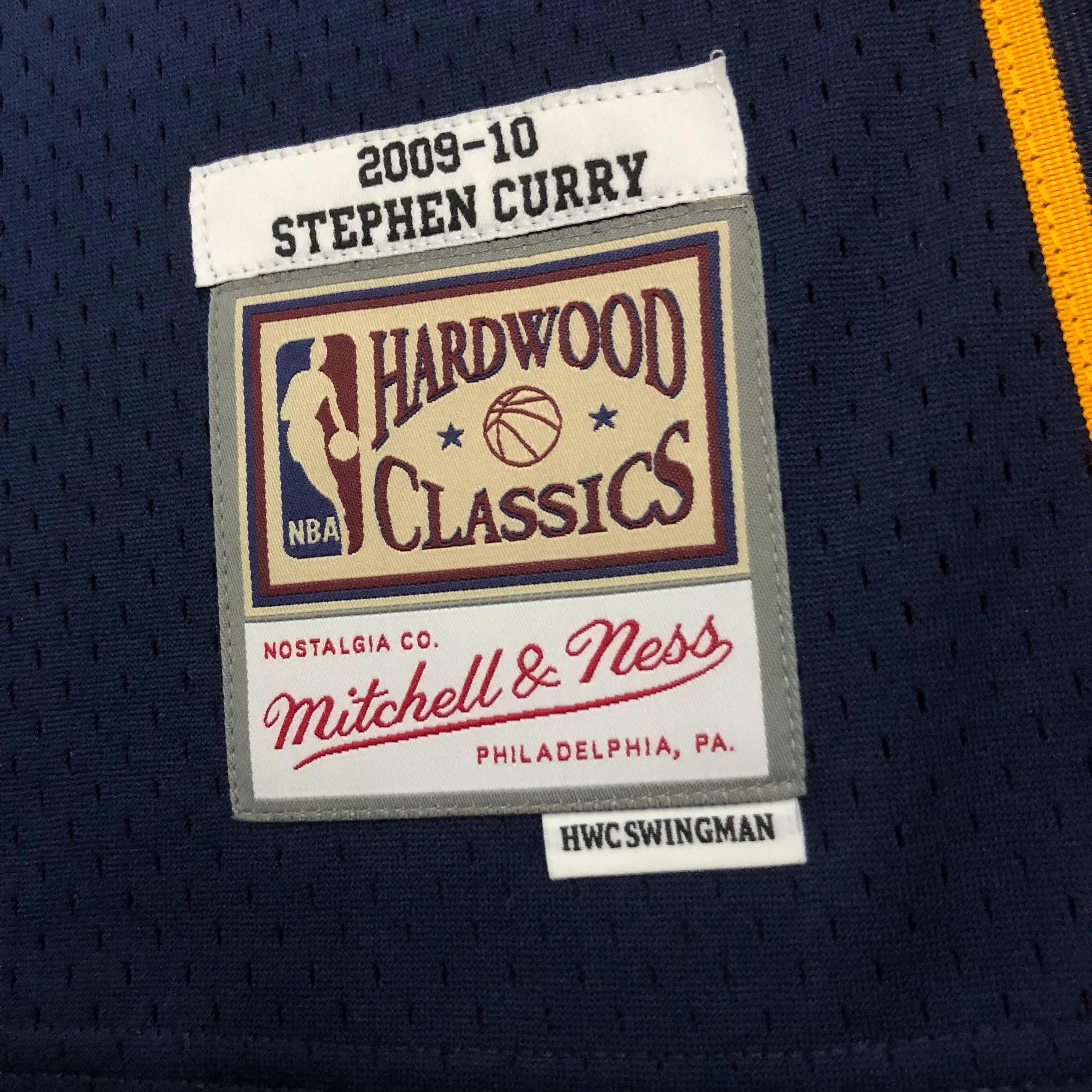 Regata Swingman Golden State Warriors Mitchell & Ness Azul Hardwood Classics 2009/10 - OGJERSEYSHOP