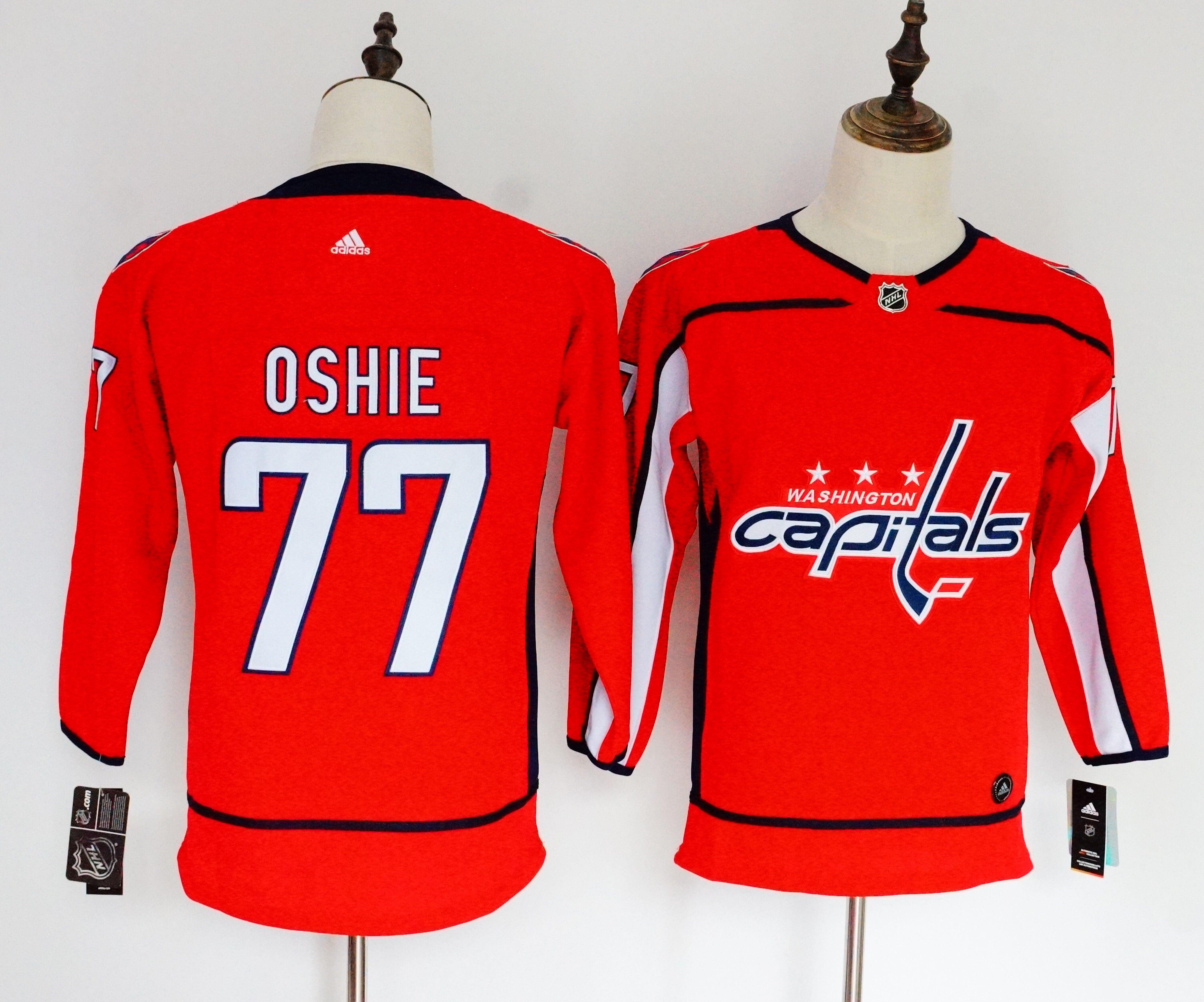 Jersey Washington Capitals Vermelha - OGJERSEYSHOP