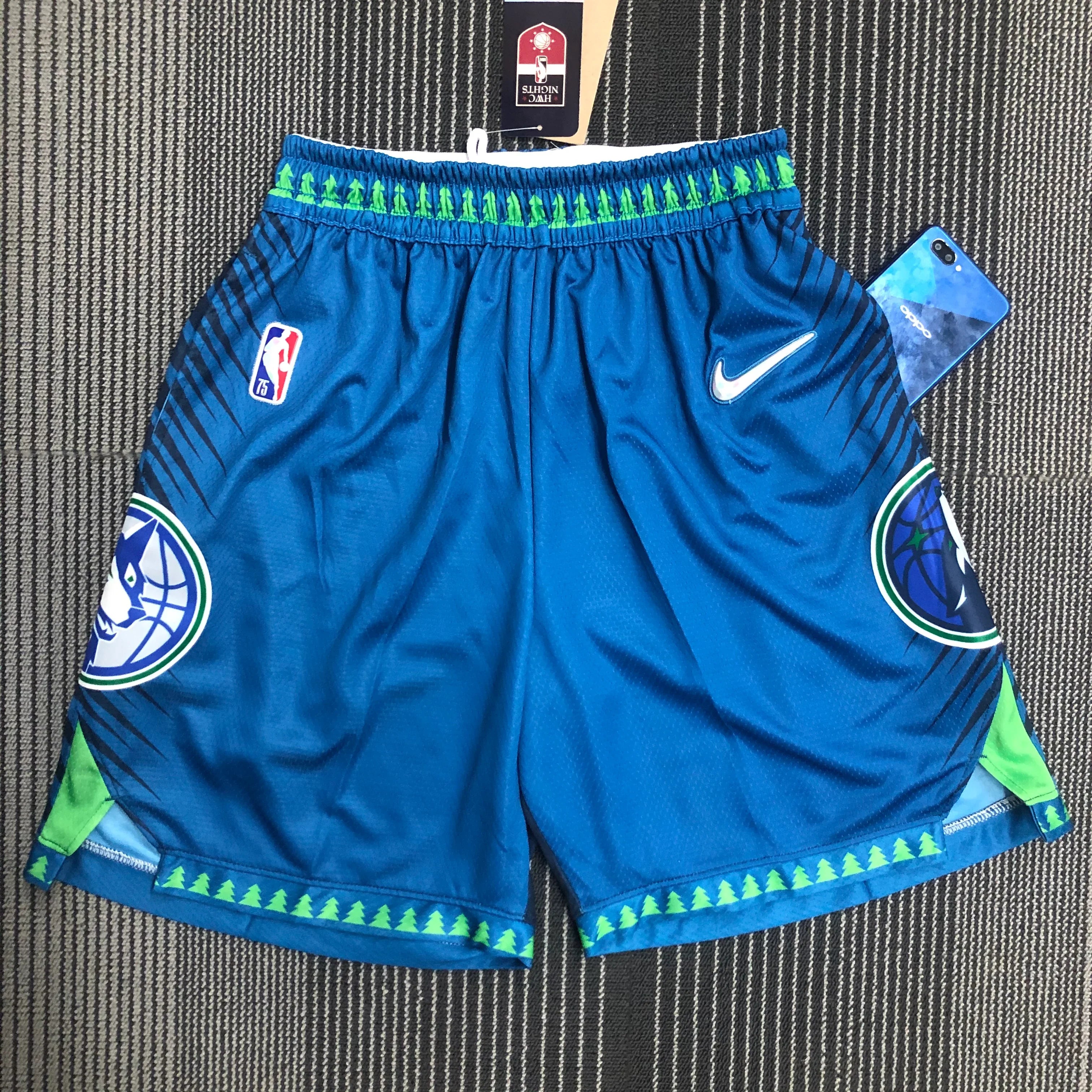 Short Minnesota Timberwolves City Edition Diamante 75th - OGJERSEYSHOP