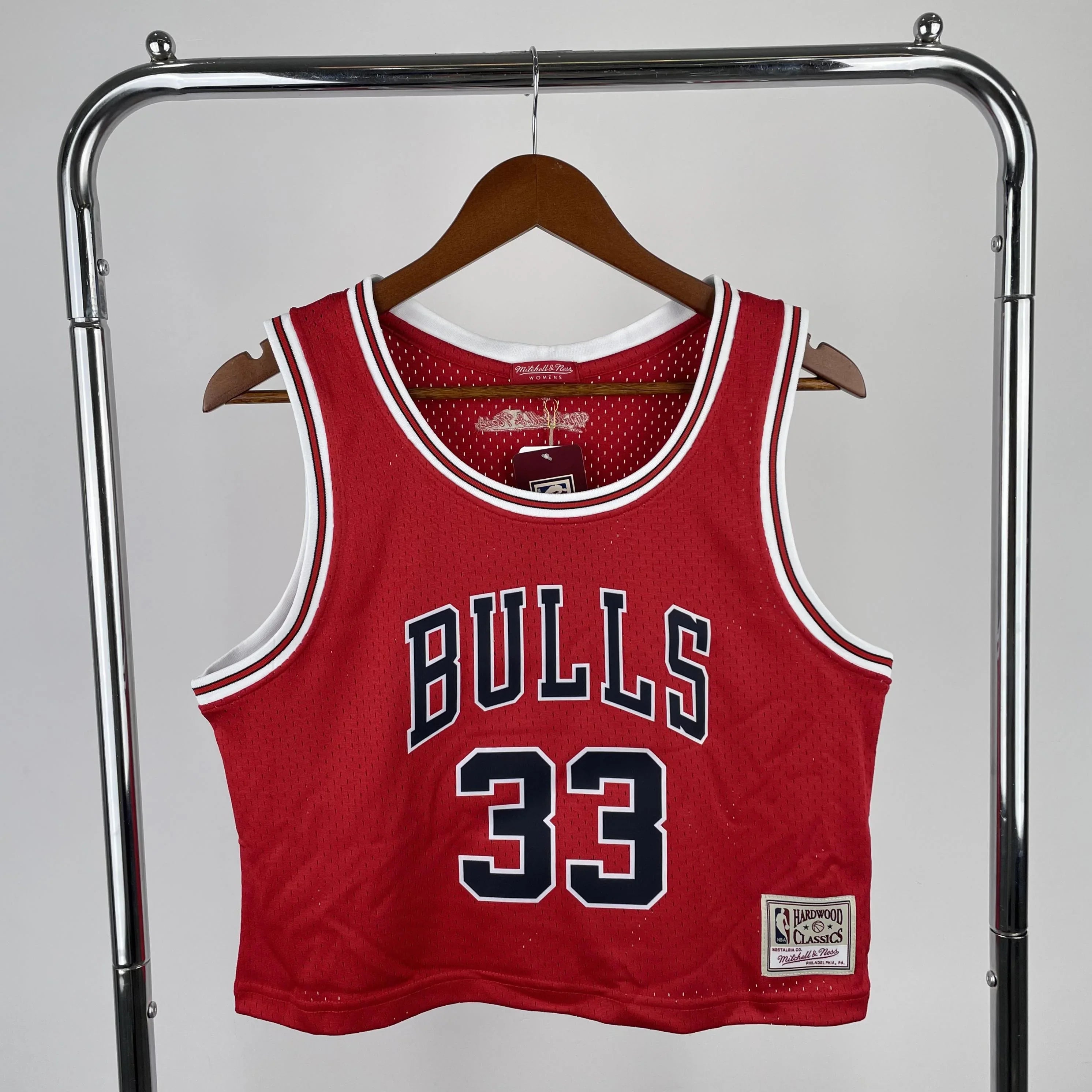 Regata Cropped Pippen Chicago Bulls Mitchell & Ness Hardwood Classics - OGJERSEYSHOP