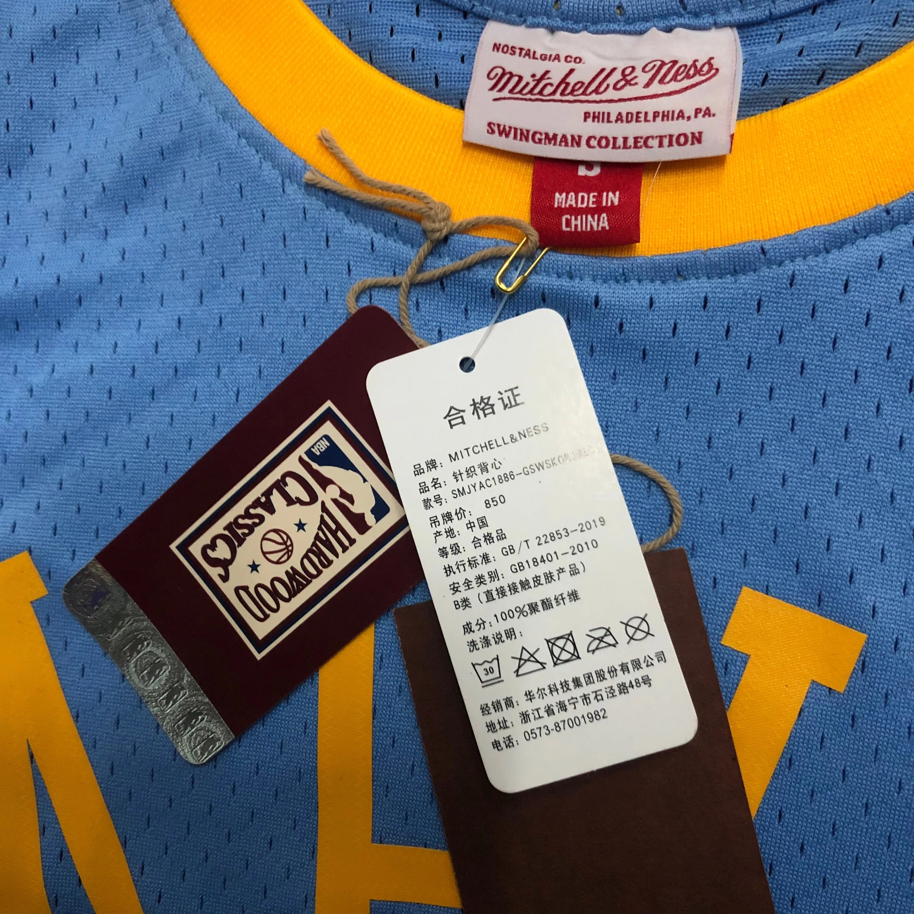 Regata Swingman Los Angeles Lakers Mitchell & Ness Hardwood Classics 2001/02 - OGJERSEYSHOP