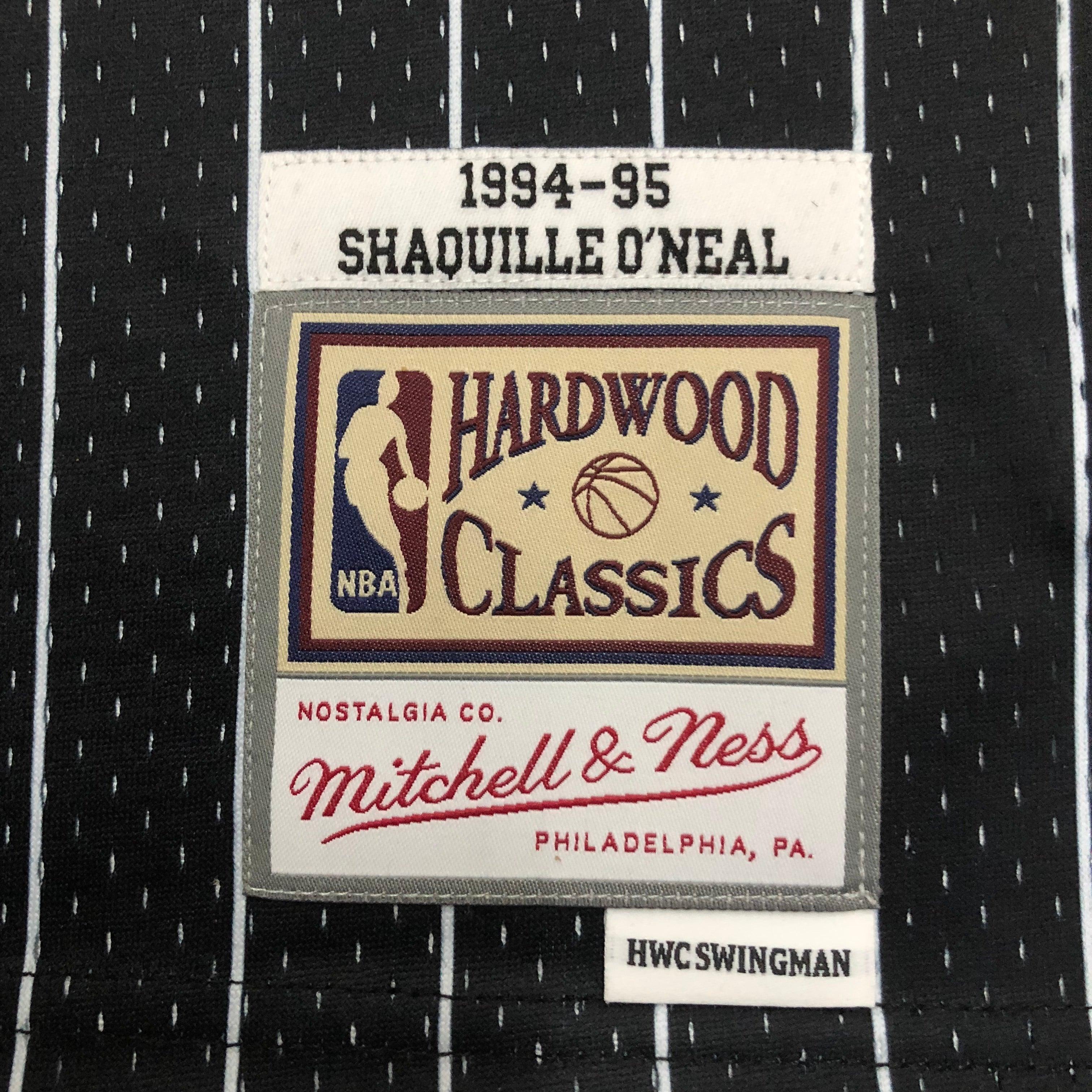 Regata Swingman Orlando Magic Mitchell & Ness Hardwood Classics 1994/95 Preta - OGJERSEYSHOP