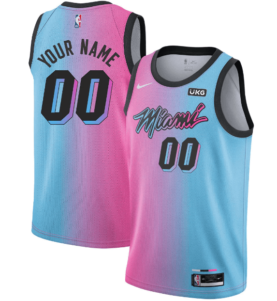 miami heat vice versa custom jersey