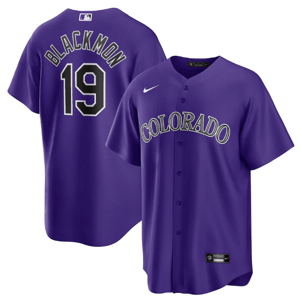 Jersey Colorado Rockies Roxa Torcedor - OGJERSEYSHOP
