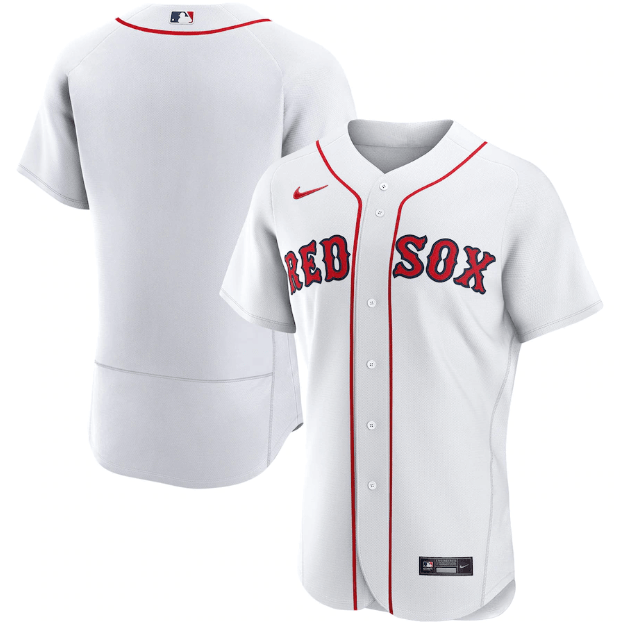 Jersey Boston Red Sox Branca Authentic - OGJERSEYSHOP