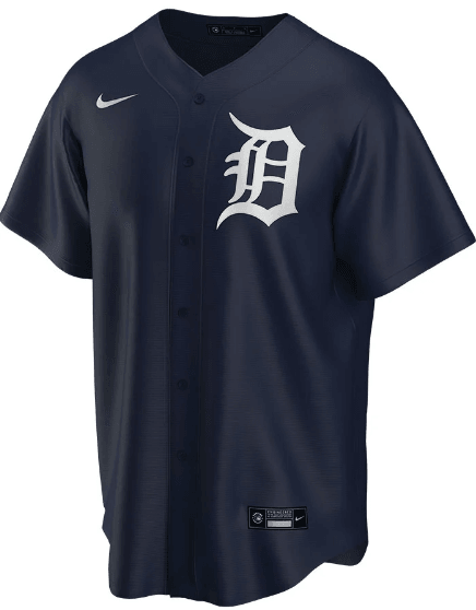 Jersey Detroit Tigers Azul Torcedor - OGJERSEYSHOP
