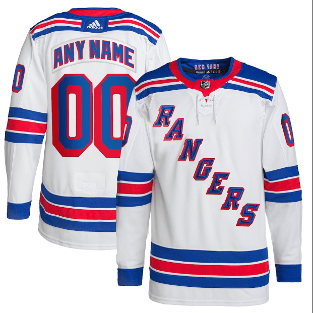 Jersey New York Rangers Branca - OGJERSEYSHOP