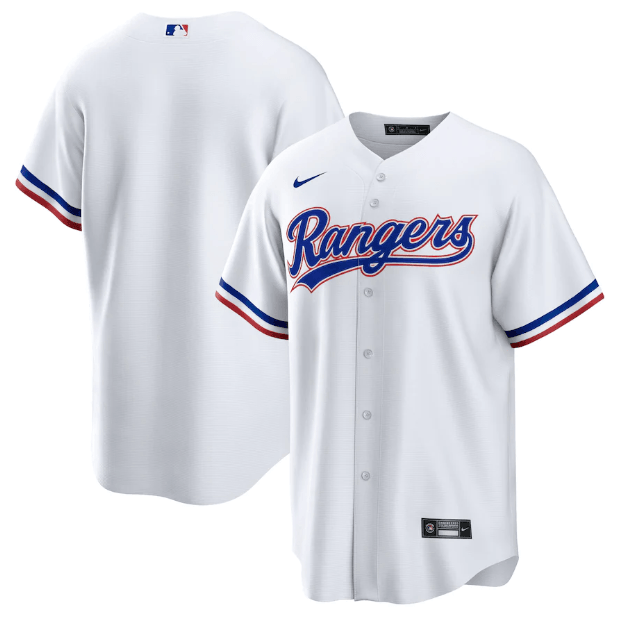 Jersey Texas Rangers Branca Torcedor - OGJERSEYSHOP
