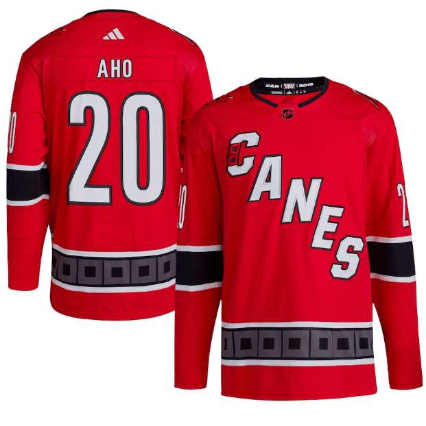 Jersey Carolina Hurricanes Reverse Retrô 2.0 - OGJERSEYSHOP