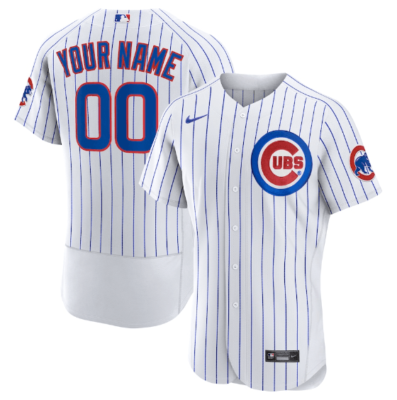 Jersey Chicago Cubs Branca Authentic - OGJERSEYSHOP