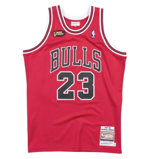 Regata Authentic Chicago Bulls Mitchell & Ness Hardwood Classics Road Finals 1997/98 - OGJERSEYSHOP