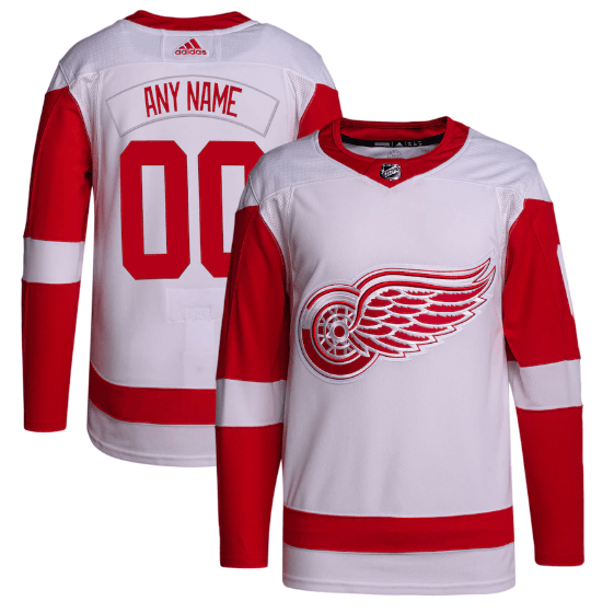 Jersey Detroit Red Wings Branca - OGJERSEYSHOP