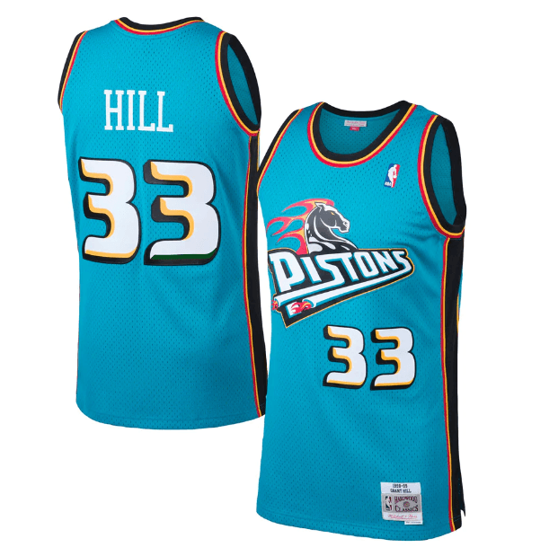 Jersey Regata Swingman Detroit Pistons Mitchell & Ness Hardwood Classics 1998/99 - OGJERSEYSHOP