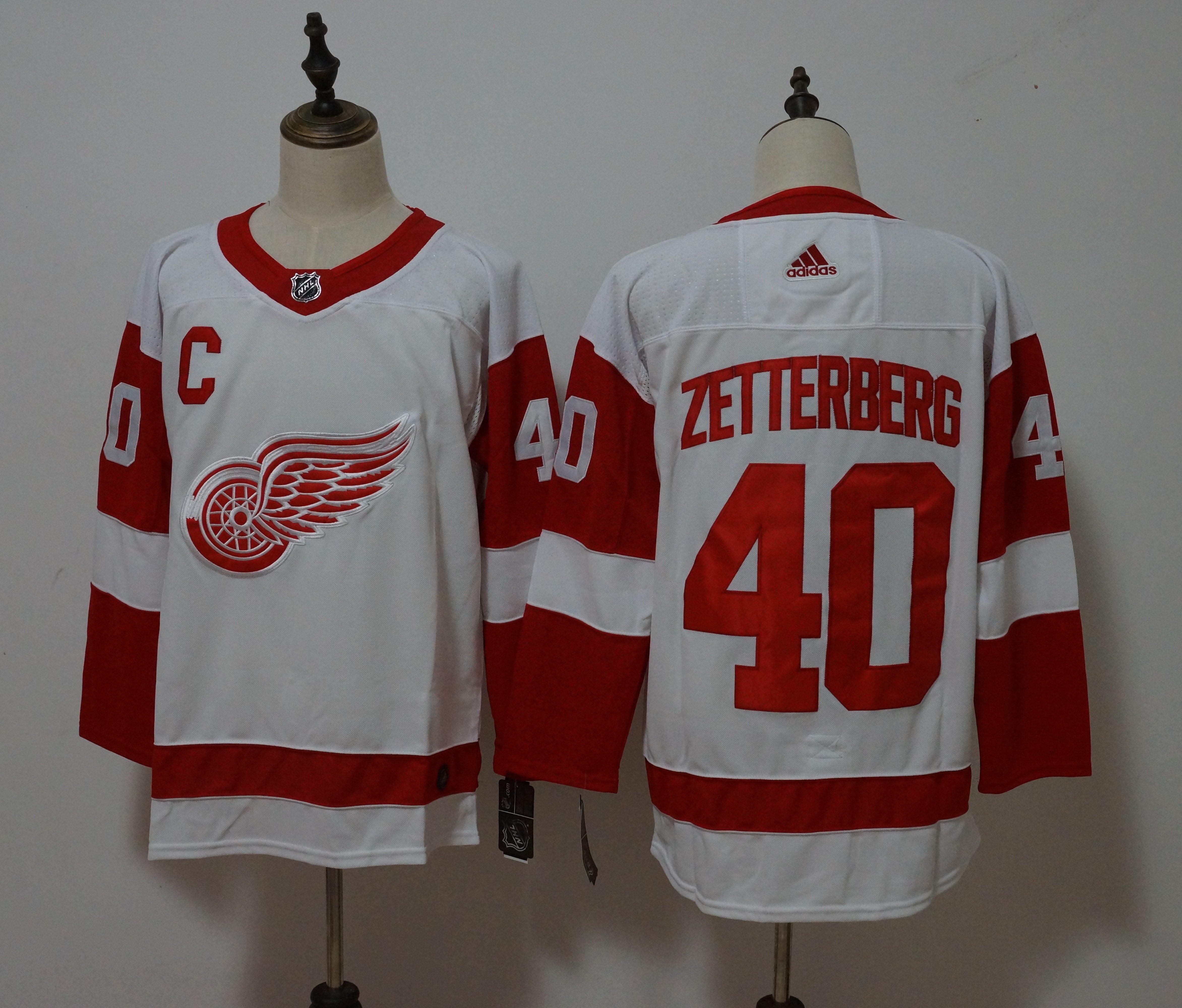 Jersey Detroit Red Wings Branca - OGJERSEYSHOP
