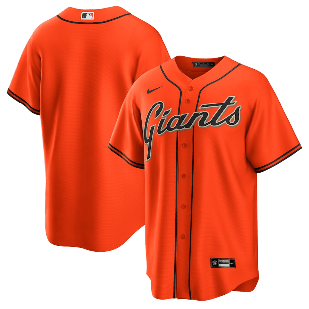 Jersey San Francisco Giants Laranja Torcedor - OGJERSEYSHOP