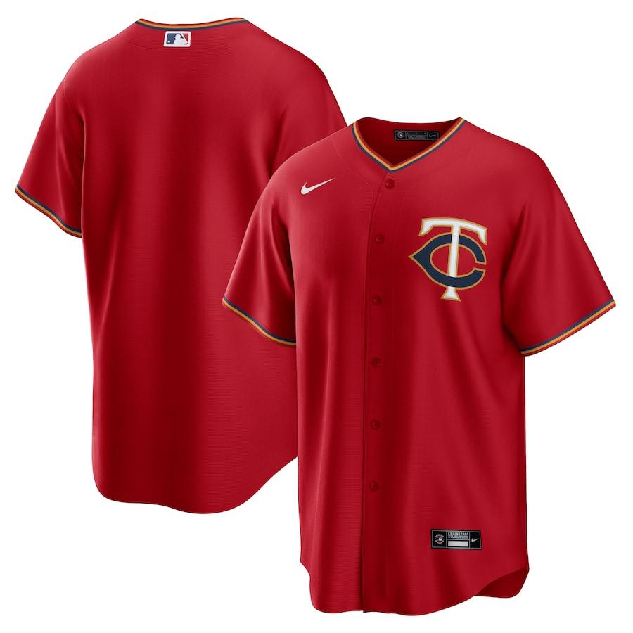 Jersey Minnesota Twins Vermelha Torcedor - OGJERSEYSHOP