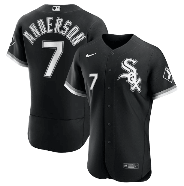 Jersey Chicago White Sox Preta Authentic - OGJERSEYSHOP