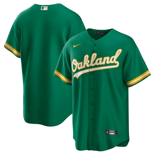 Jersey Oakland Athletics Verde Torcedor - OGJERSEYSHOP