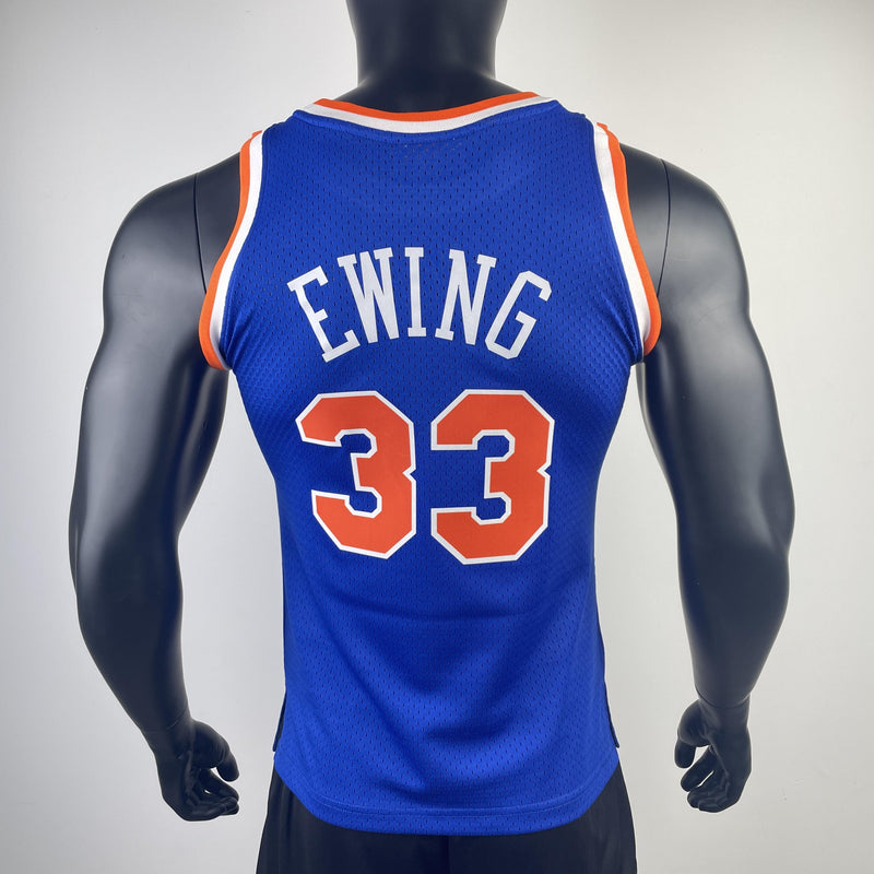 Regata Swingman New York Knicks Mitchell & Ness Hardwood Classics 1991/92 Azul - OGJERSEYSHOP