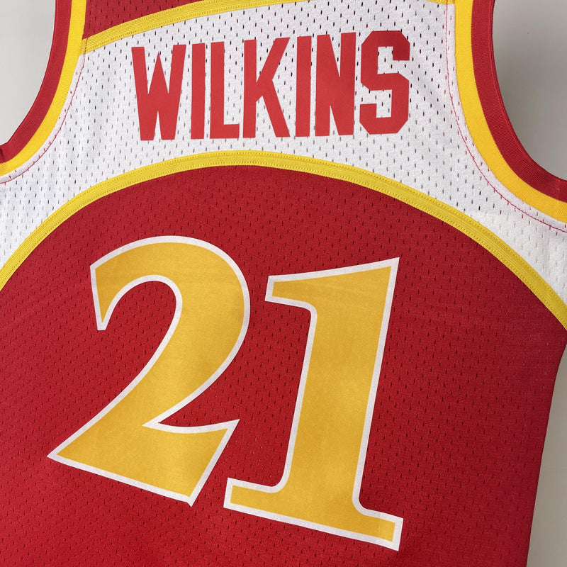 Regata Swingman Atlanta Hawks Mitchell & Ness Hardwood Classics 1986/87 - OGJERSEYSHOP