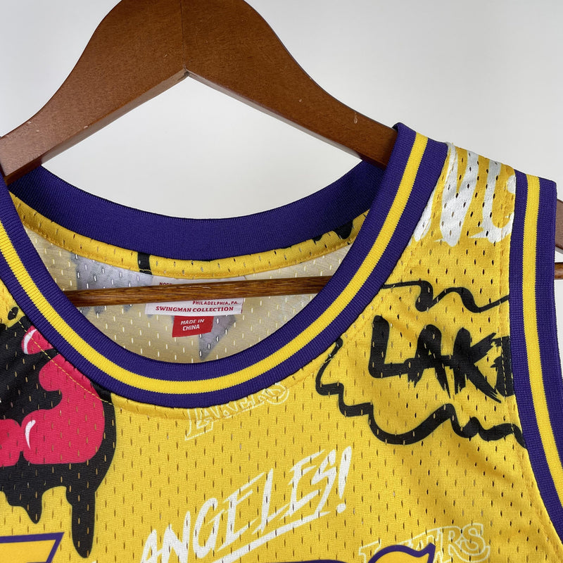 Regata Swingman Slap Sicker Los Angeles Lakers Mitchell & Ness 1996/97 - OGJERSEYSHOP