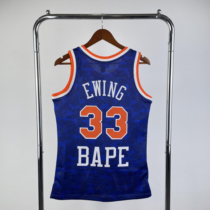 Regata Swingman BAPE X New York Knicks Mitchell & Ness Hardwood Classics 1991/92 - OGJERSEYSHOP