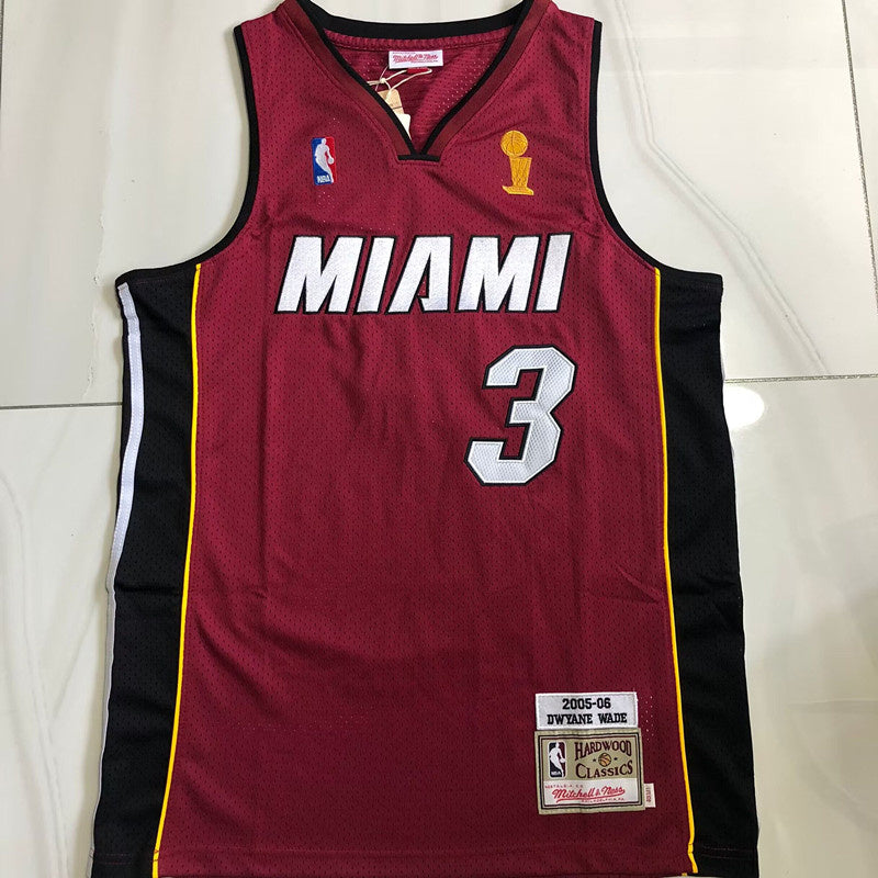 Regata Authentic Miami Heat Dwyane Wade 2005/06 - OGJERSEYSHOP