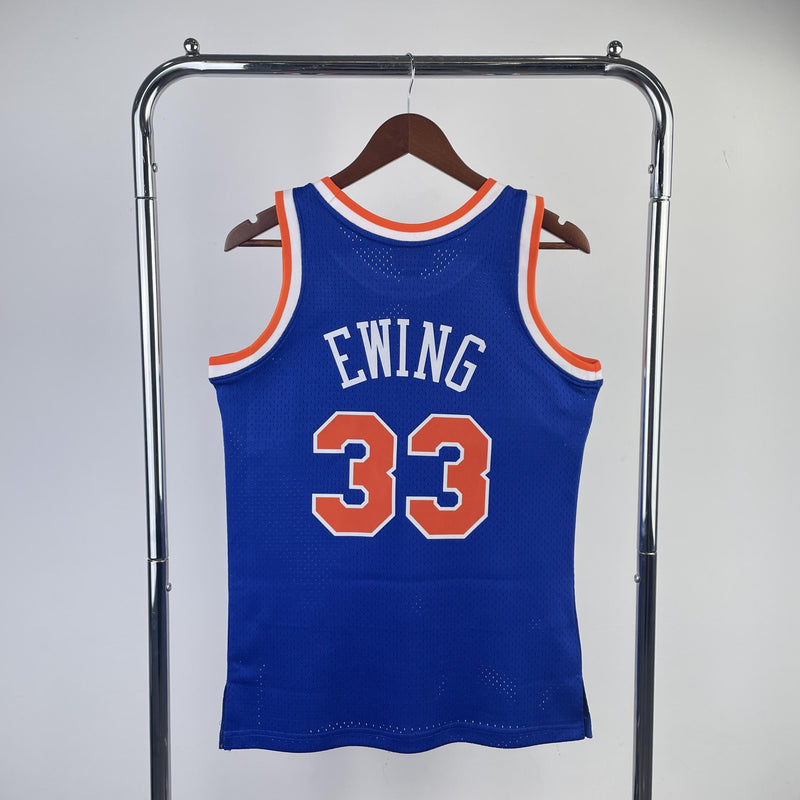 Regata Swingman New York Knicks Mitchell & Ness Hardwood Classics 1991/92 Azul - OGJERSEYSHOP