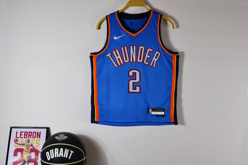 Regata NBA Infantil Oklahoma City Thunder Icon Edition