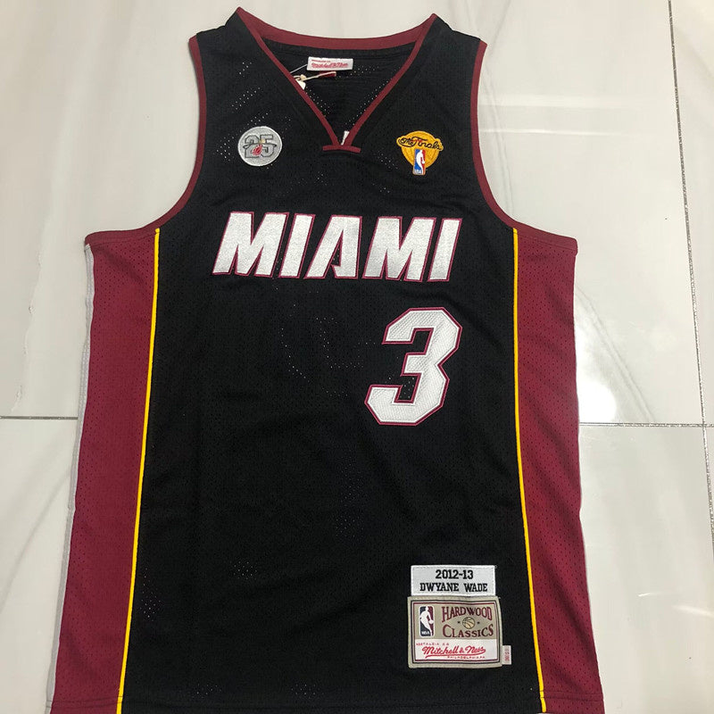 Regata Authentic Miami Heat Dwyane Wade Finals 2012/13 - OGJERSEYSHOP