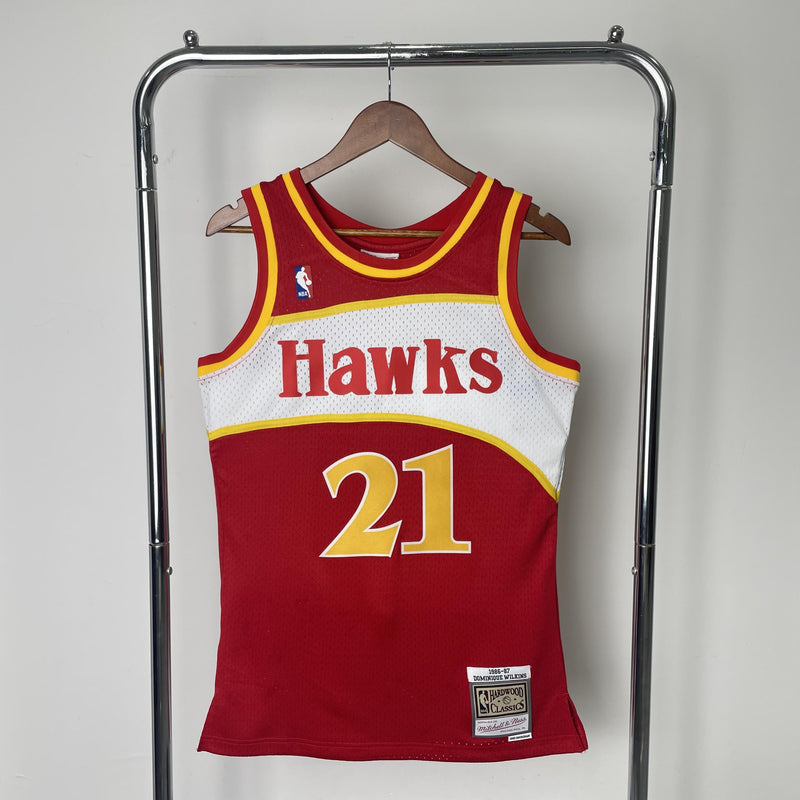 Regata Swingman Atlanta Hawks Mitchell & Ness Hardwood Classics 1986/87 - OGJERSEYSHOP