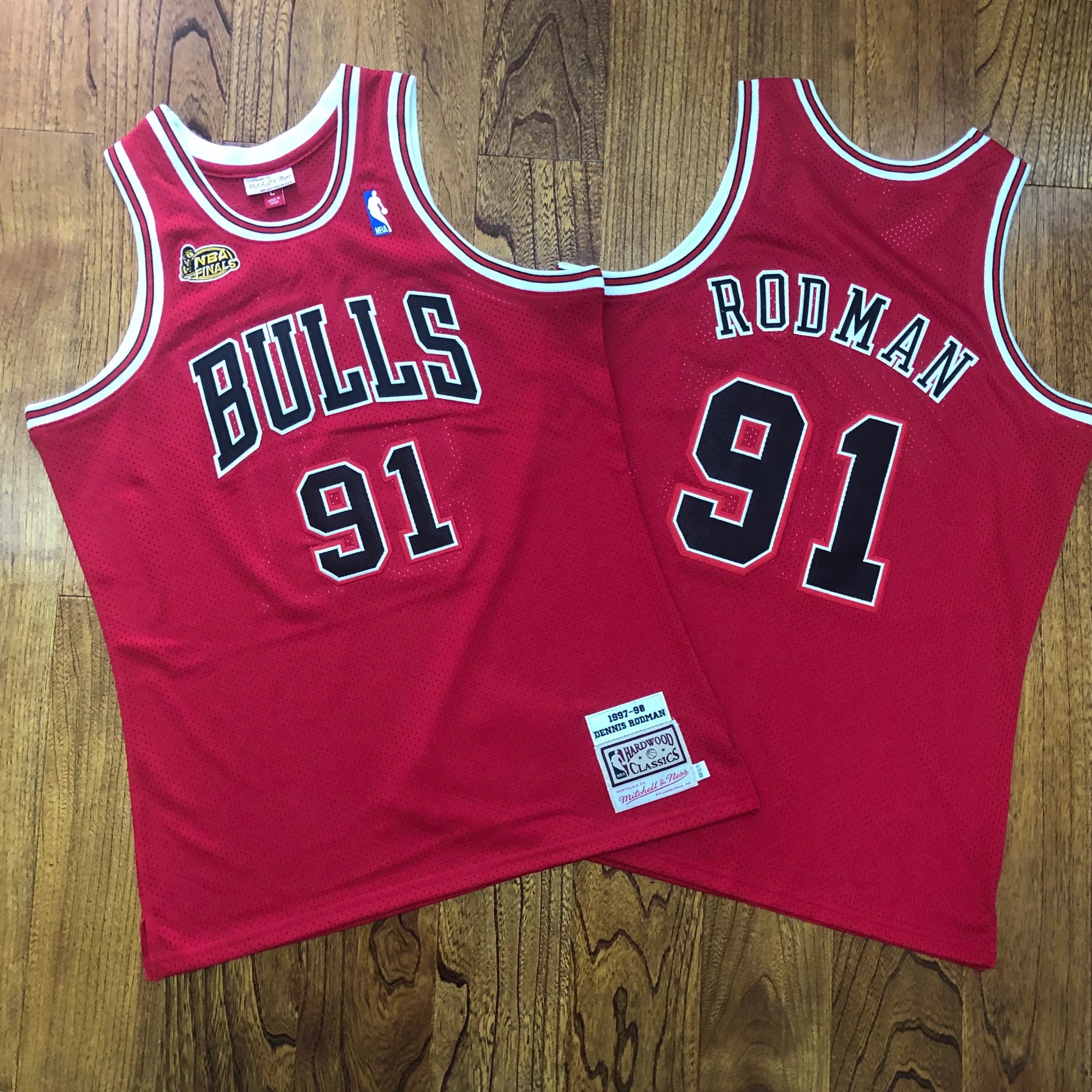 Regata Authentic Chicago Bulls Mitchell & Ness Hardwood Classics Road
